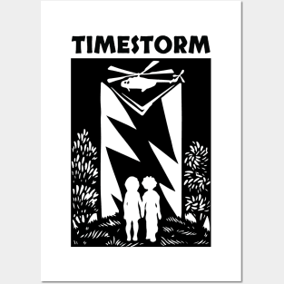 Timestorm White Posters and Art